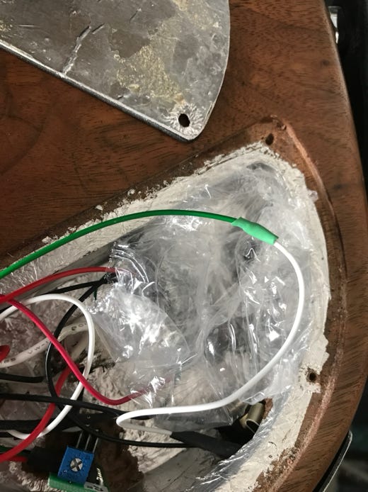 Treker Bass re-soldering Image #4 (June 2017)