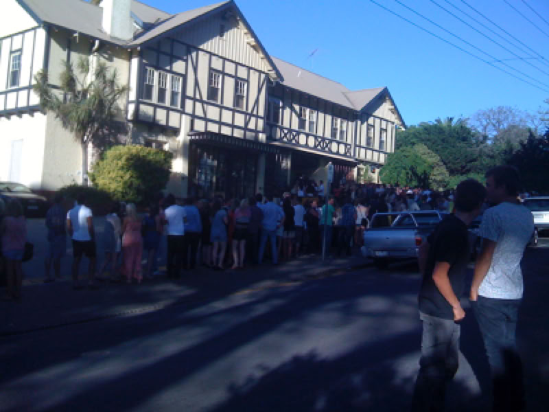 2009 January Portsea (First CB gig there)